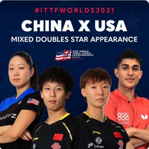 2021 ŹǴȸ  Źȸ ȥպ Ἲ ǥߴ. ( ó: USA Table Tennis Ʈ ĸó)